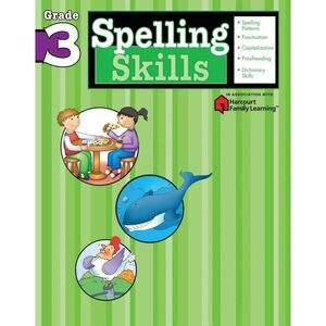 Spelling Skills: Grade 3 (Flash Kids Harcourt Family Learning) -- Flash Kids